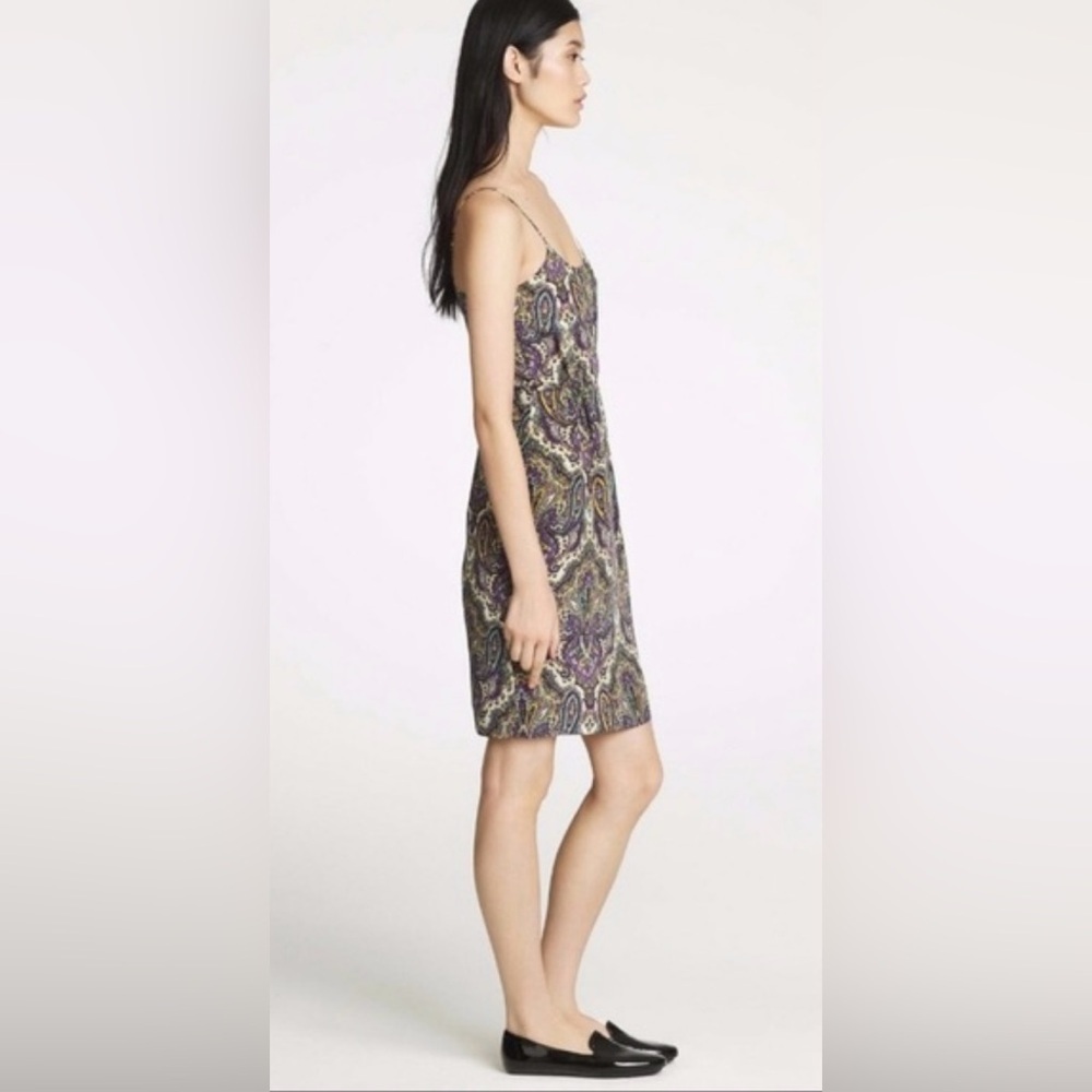J. Crew Multicolor Paisley Mini Dress